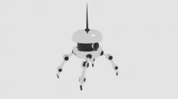  Burger Spy Bot  3D model