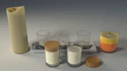 Candle 3D model