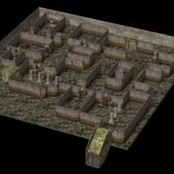 Catacombs of Death 3D model