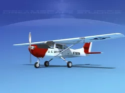 Cessna T-41 Mescalero USAF 3 3D model