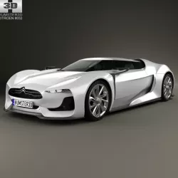 Citroen GT 2008 3D model
