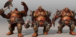 Cyclops Low-poly  3D model