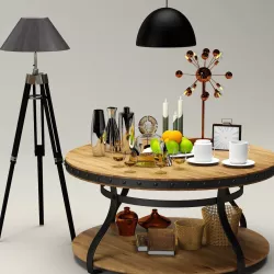 Decorative set - 5 3D model