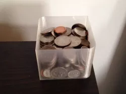 Desk Change Holder