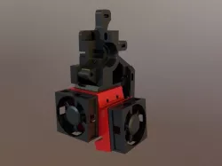 Double fan Prusa i3
