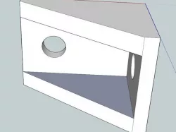 Drawer front bracket