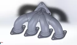 Exhaust Manufold of V8 engines
