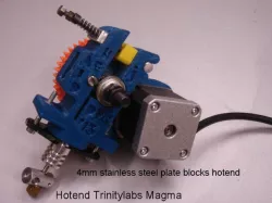 Extruder in one piece with hotend trinitylabs MAGMA