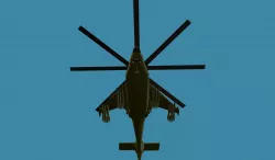 Fantasy Military Helicopter KA-777 VRVGs-Mosquito for 3D games Low-poly  3D model