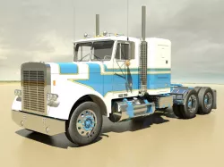 FLC Semi Truck 3D model