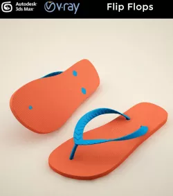 Flip Flops 3D model