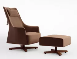 Giorgetti Mobius armchair 3D model
