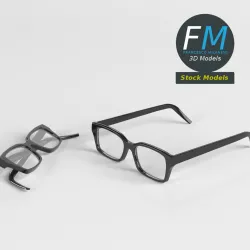 Glasses 3D model