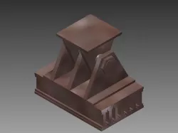 HO Scale Bridge Shoe (Pedestal)