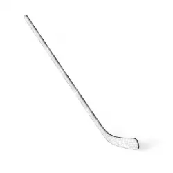 Hockey Stick and Puck 3D model