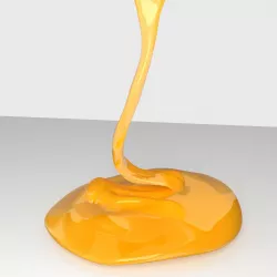 Honey Effect Low-poly  3D model