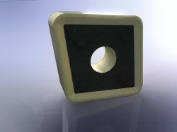 insert tool for turning of steel
