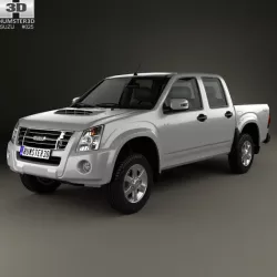 Isuzu D-Max Double Cab 2006 3D model