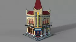 Lego cinema 3D model