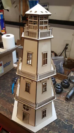 lighthouse for laser cutting