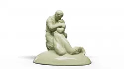 Lovers 3D model