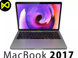 MacBook Pro 13 Inch A1706 Touch Bar Gray 3D model