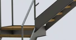 Madeline Stair Stinger Cope Detail