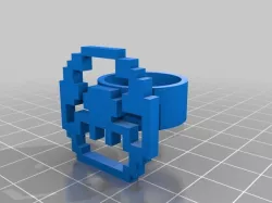 Mushroom Pixel Ring
