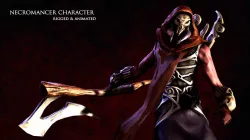 Necromancer Low-poly  3D model
