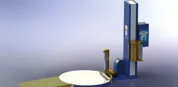 Pallet stretch wrapping machine