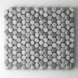 Panel stone hexagon 3D model