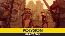POLYGON - Knights Pack Low-poly  3D model