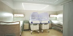 Postpartum ward 3D model