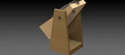 Pouring stand for bottle