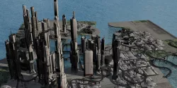 Quantum Mega City 3D model