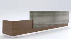 Reception Desk-001 -Low Poly 3D model