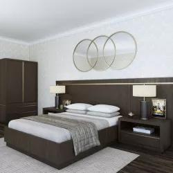 RH Bezier Bed Collection 3D model