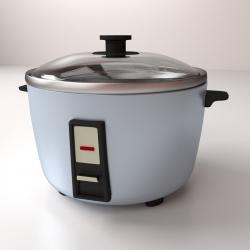 Black Decker Rice Cooker 3D model