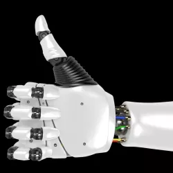 Robot Hand rigged  3D model