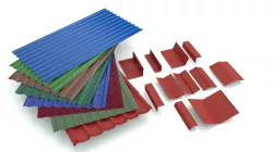 Roofing elements Low-poly  3D model