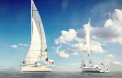 Sailboat 3D model