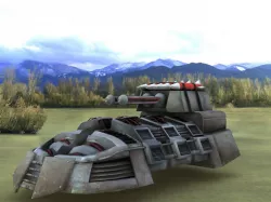 SCI-FI Hovers  Low-poly  3D model