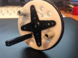 Servo Wheel with Tech. Lego and tyre.