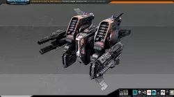 SF Bomber RK9 Low-poly  3D model