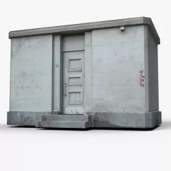 Small building 1 Low-poly  3D model
