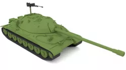 Soviet Union WW2 Tank 3D model
