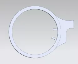 sportster xl - sidemount speedo bracket (wip)