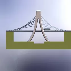 TDJ 3M0- Cable Bridge _797707