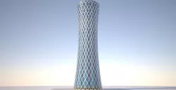 Tornado Tower low poly 3D model