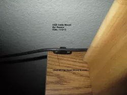 USB Cable Mount